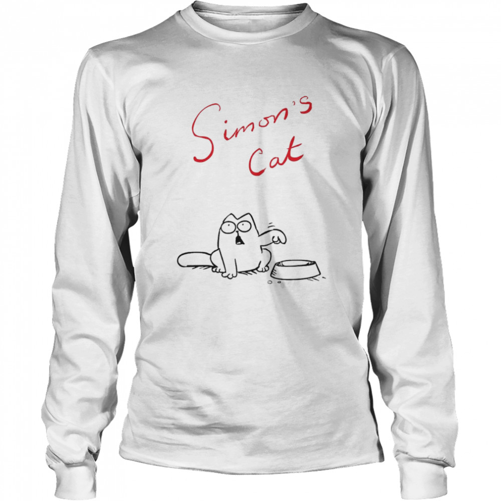 Simon’s Cat Classic T-shirt Long Sleeved T-shirt