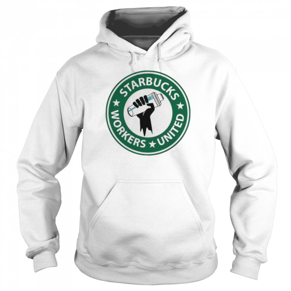 Starbucks workers united shirt Unisex Hoodie