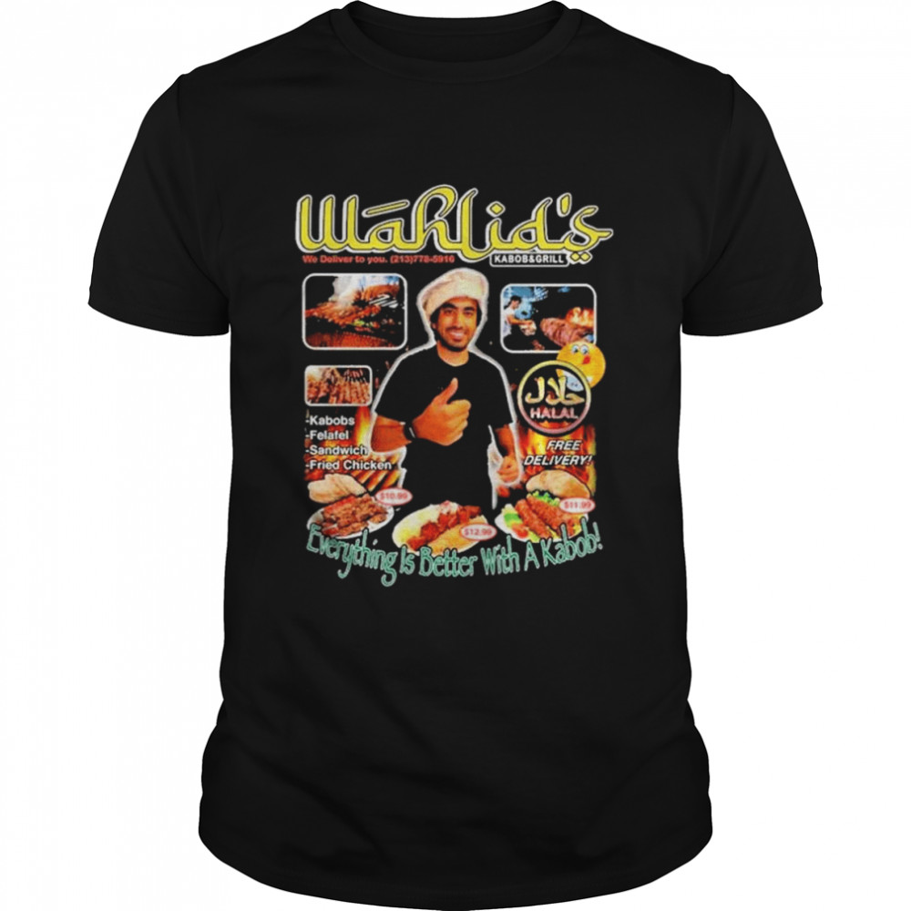 Wahlid’s everything is better with a kabob shirt Classic Men's T-shirt