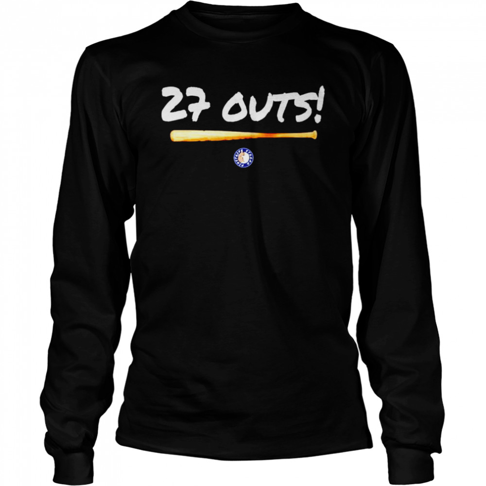 27 Outs Pinstripe Strong shirt Long Sleeved T-shirt