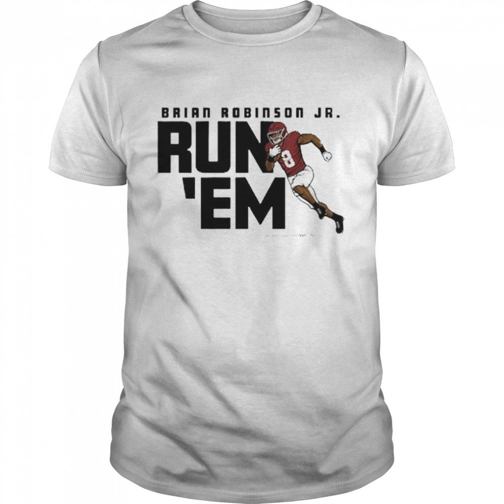 Brian robinson jr run ‘em shirt Classic Men's T-shirt