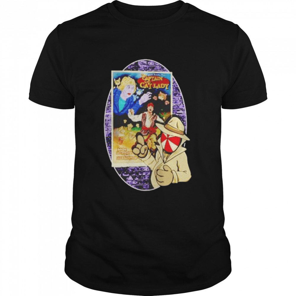 Captain and The Cat Lady shirt Classic Men's T-shirt