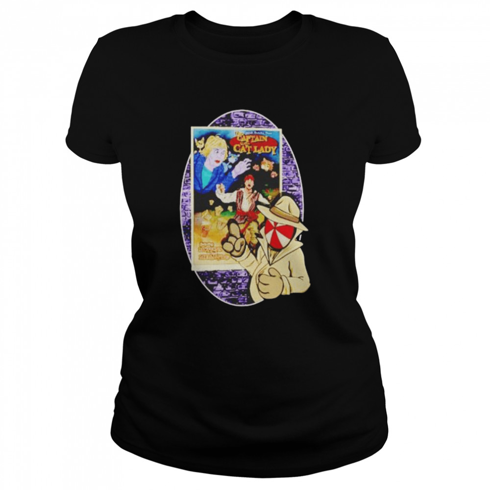 Captain and The Cat Lady shirt Classic Women's T-shirt