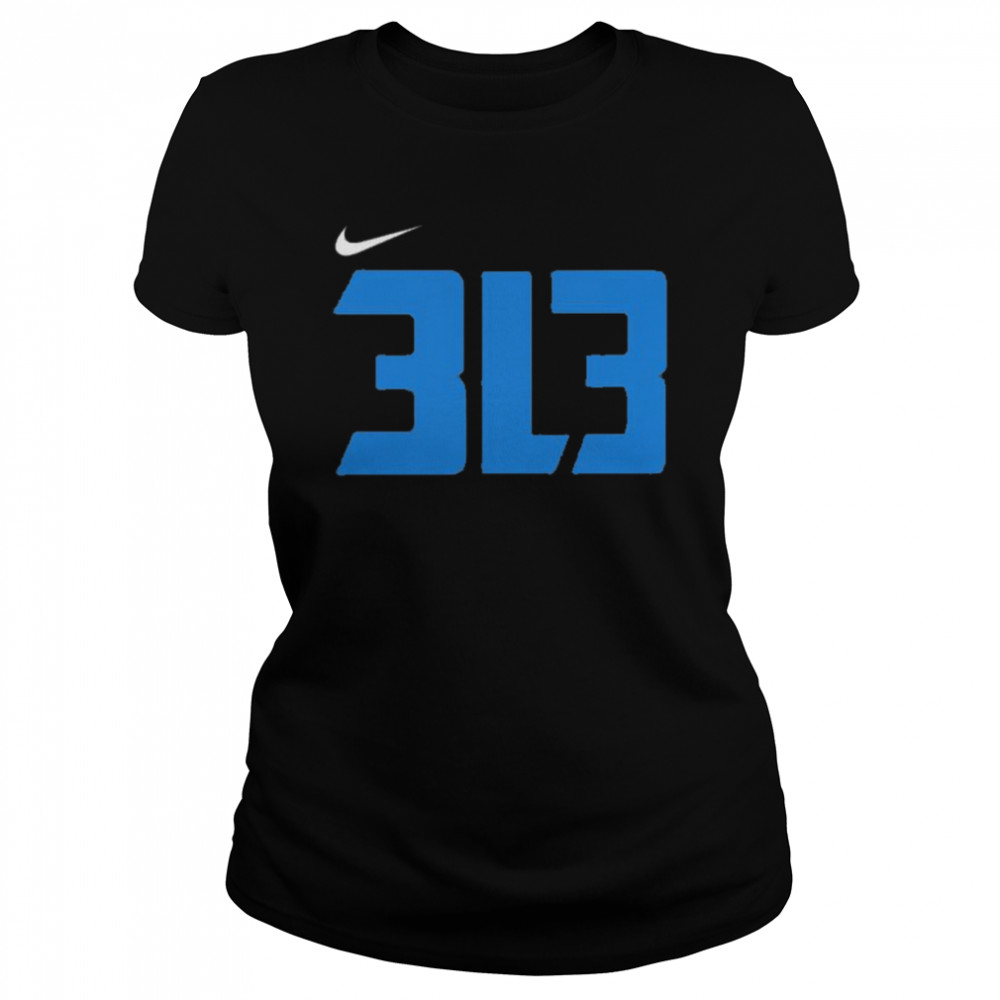 Detroit Lions 313 shirt Classic Women's T-shirt