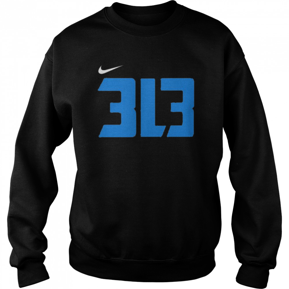 Detroit Lions 313 shirt Unisex Sweatshirt