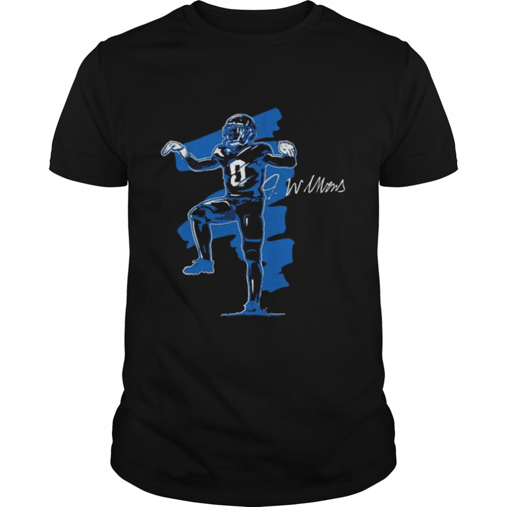 jameson Williams The Crane Detroit Lions signature shirt Classic Men's T-shirt
