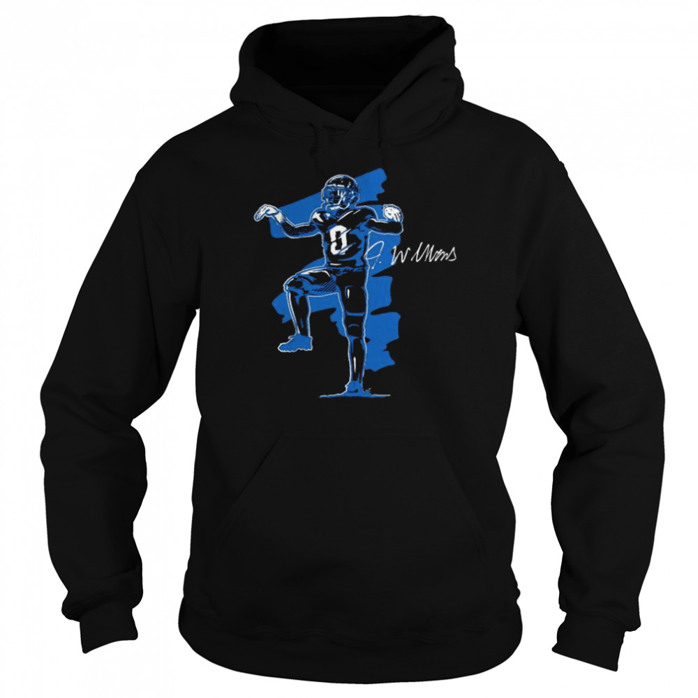 jameson Williams The Crane Detroit Lions signature shirt Unisex Hoodie