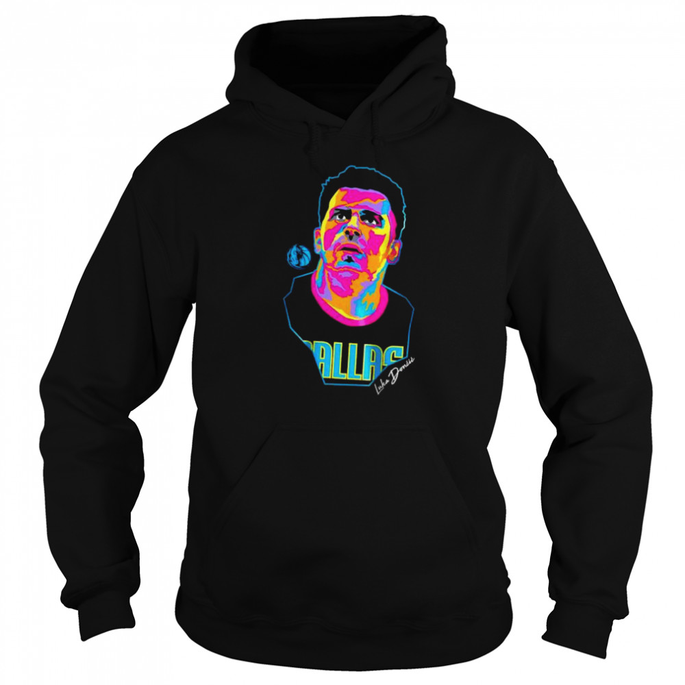 luka Doncic Dallas Mavericks Artist Series shirt Unisex Hoodie