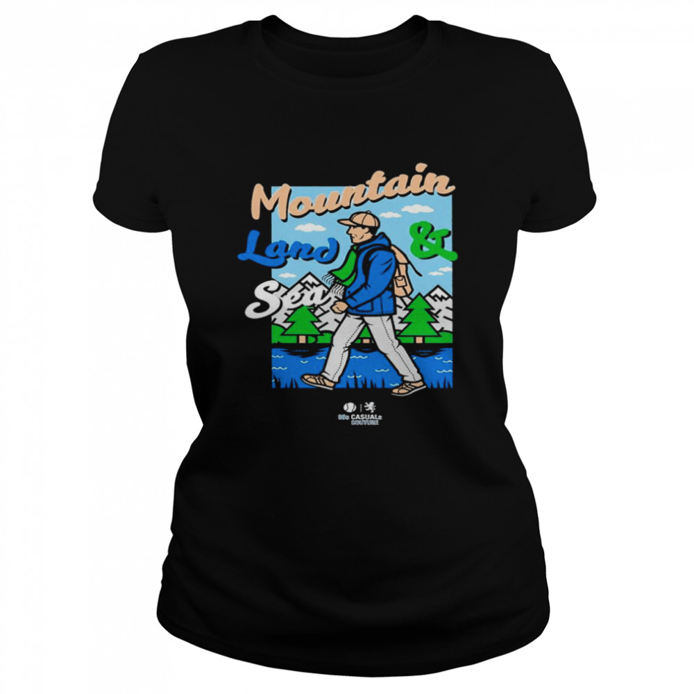 Mountain Land and Sea shirt Classic Women's T-shirt