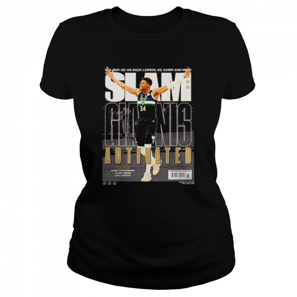Slam Cover Giannis Antetokounmpo shirt Classic Women's T-shirt