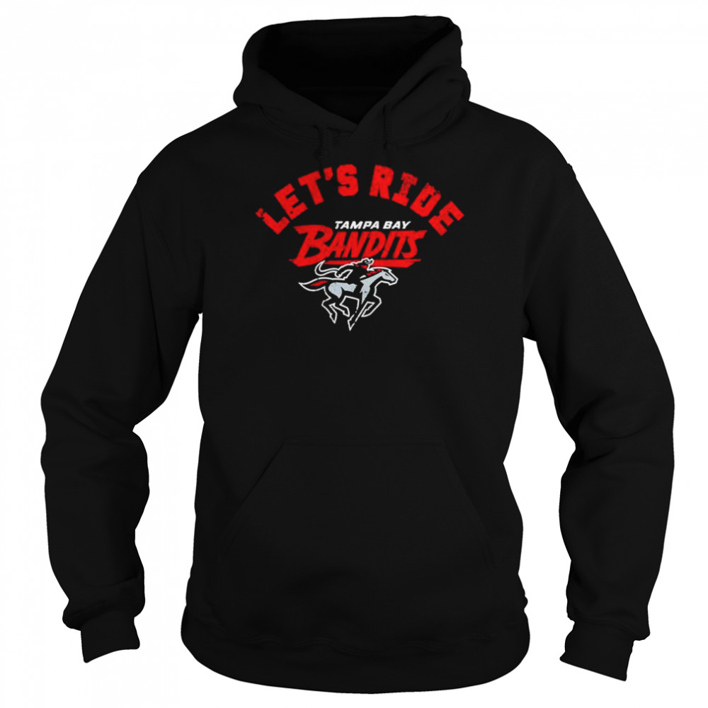 Tampa bay bandits let’s ride shirt Unisex Hoodie