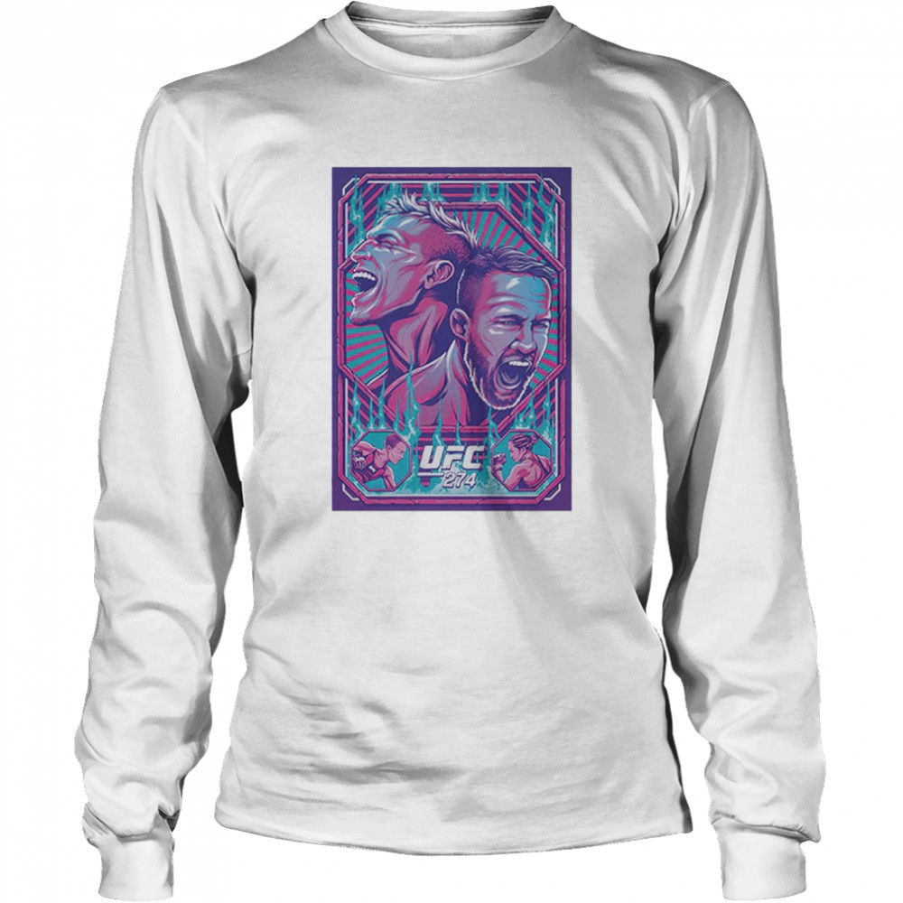 Ufc 274 Artist Series Event shirt Long Sleeved T-shirt