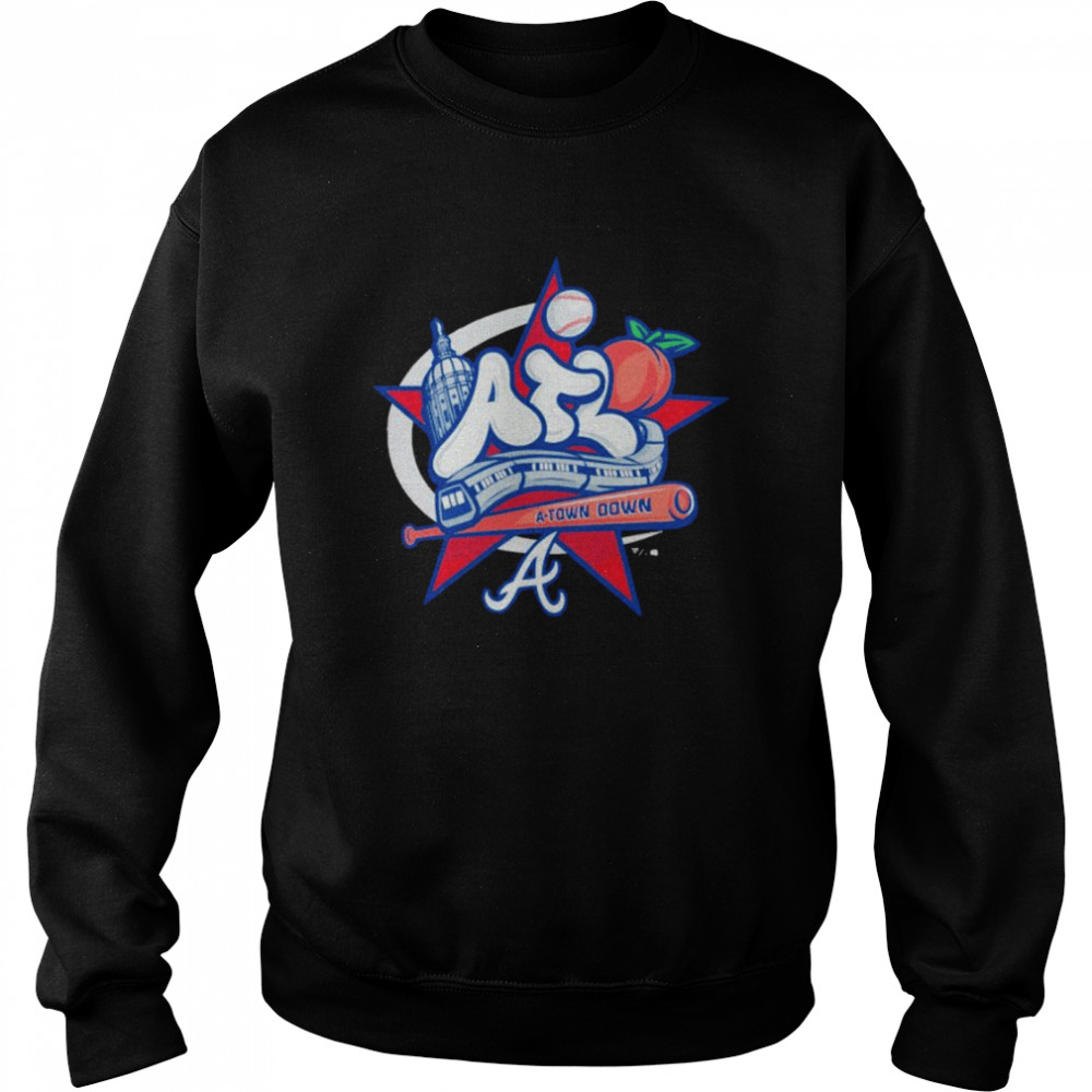 Atlanta Braves A-Town Down Hometown Collection shirt Unisex Sweatshirt