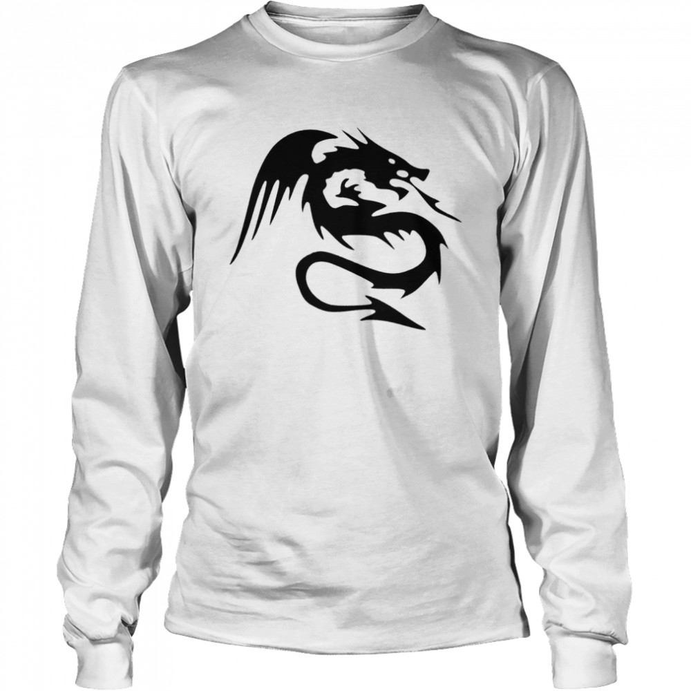 Black Dragon logo 2022 T-shirt Long Sleeved T-shirt