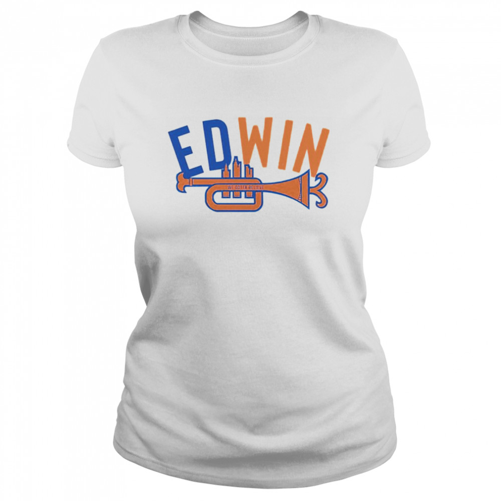 edwin Diaz we gotta believe shirt Classic Women's T-shirt