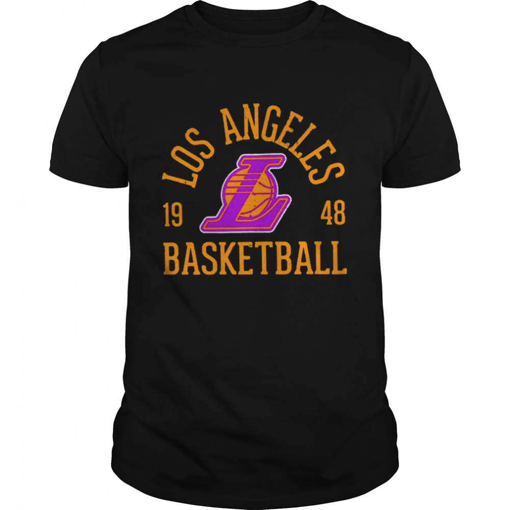 Los Angeles Lakers Majestic Threads Ball Hog Logo shirt Classic Men's T-shirt