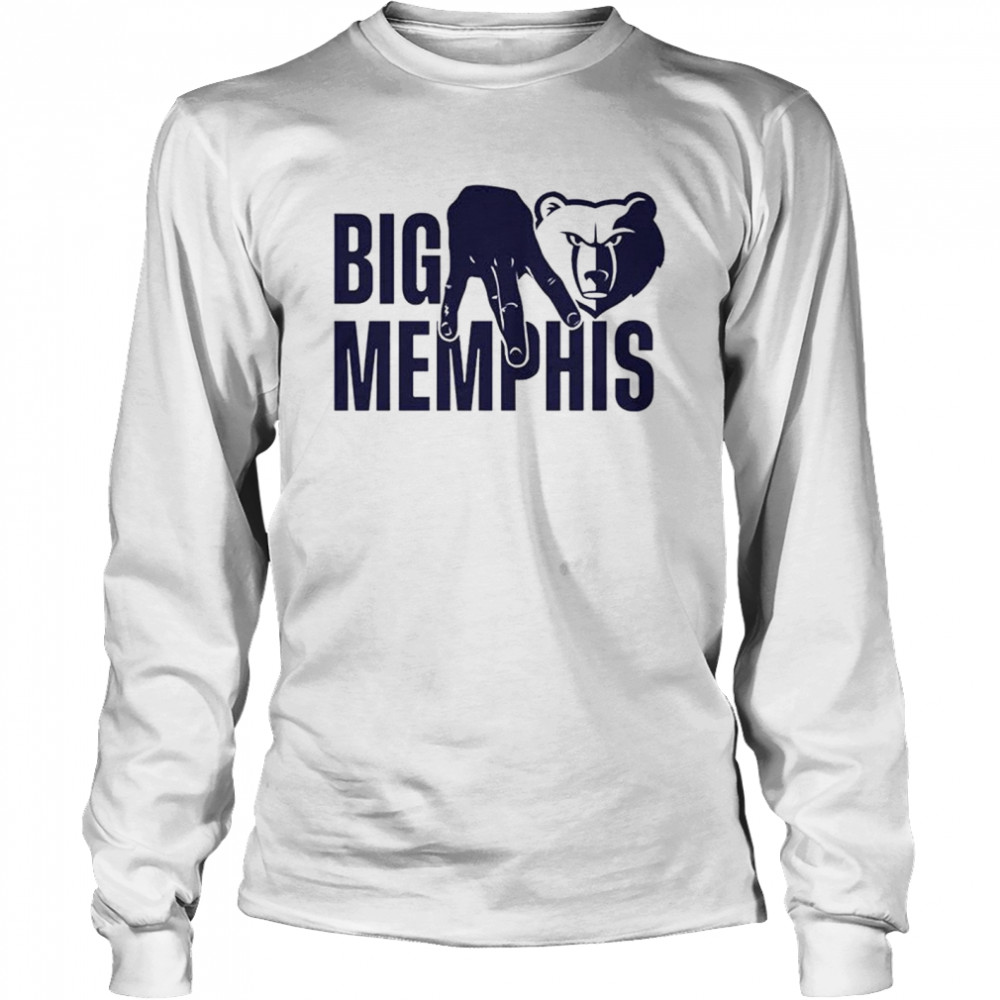 Memphis Grizzlies Big Memphis 2022 Playoffs Round 2 Game 2 T- Long Sleeved T-shirt