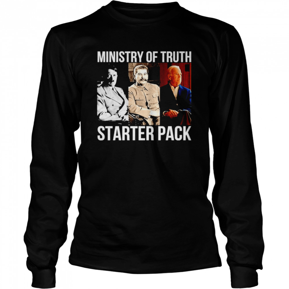 Ministry Of Truth Starter Pack Long Sleeved T-shirt