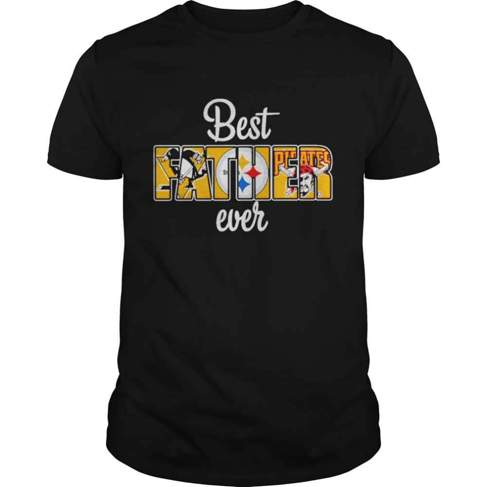 pittsburgh city best father ever shirt Classic Men's T-shirt