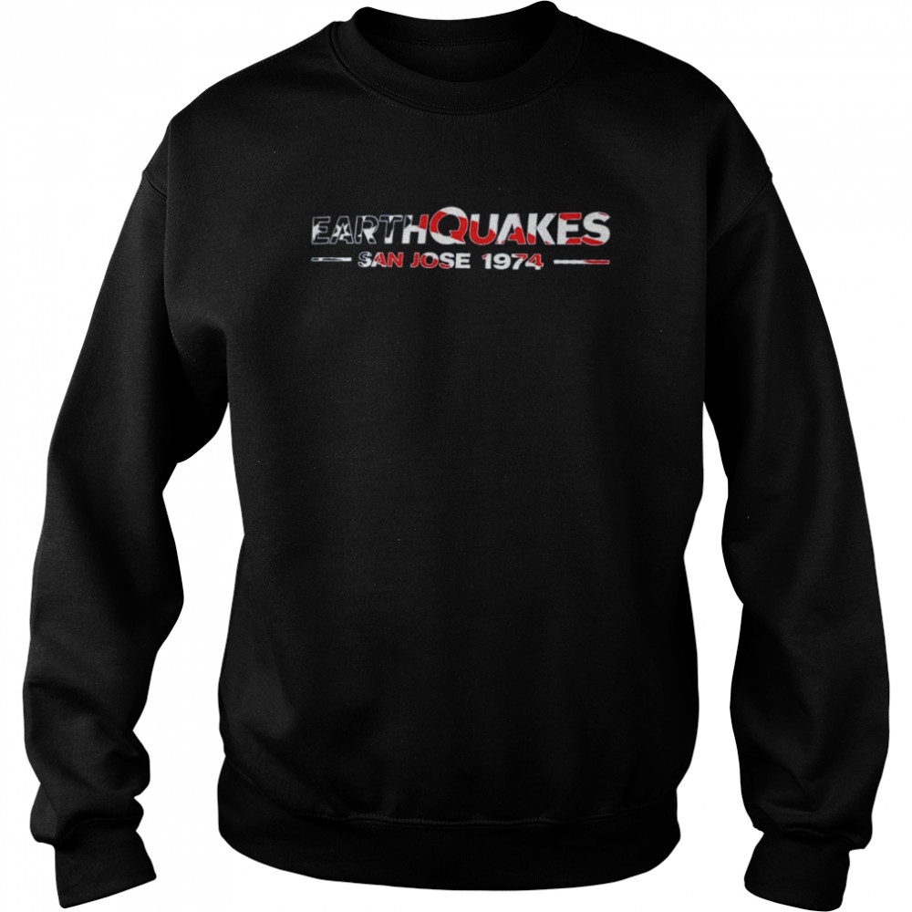 San Jose 1974 Earth Quakes shirt Unisex Sweatshirt