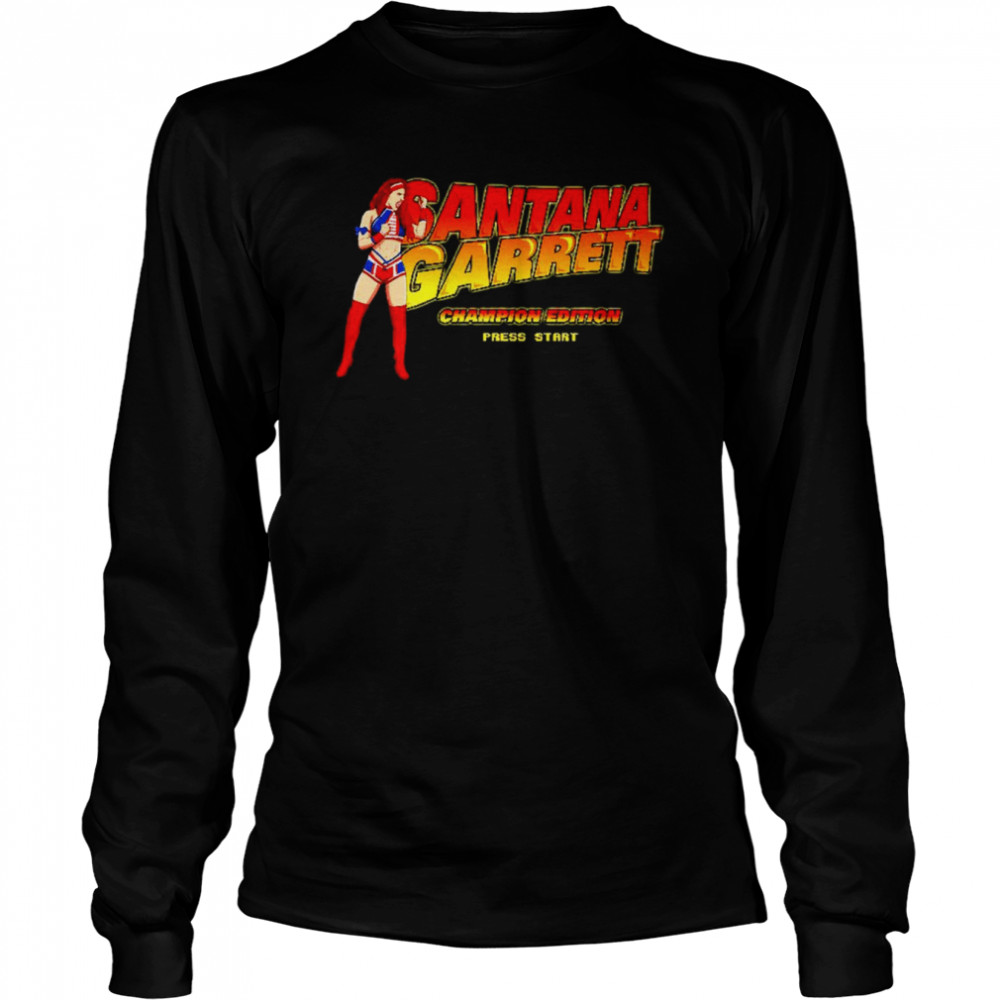 Santana Garrett Champion Edition shirt Long Sleeved T-shirt