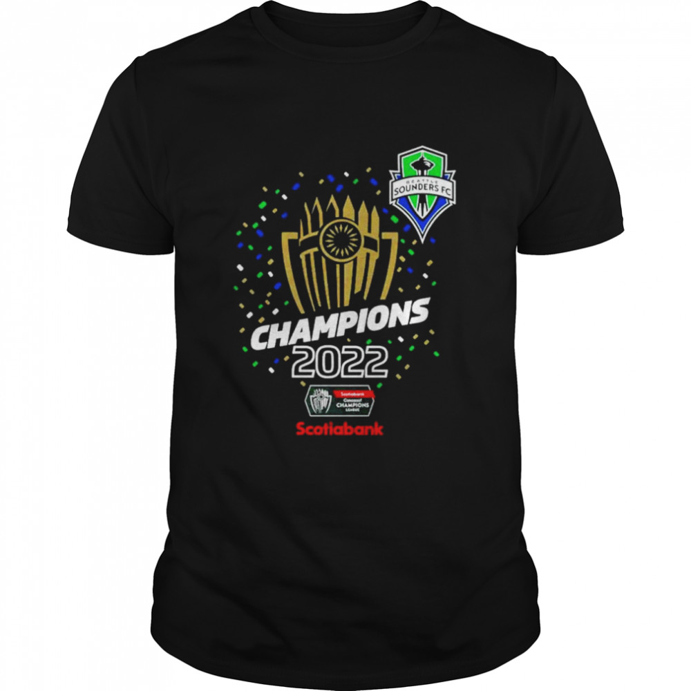 Seattle Sounders FC 2022 CONCACAF Champions League Champions shirt Classic Men's T-shirt