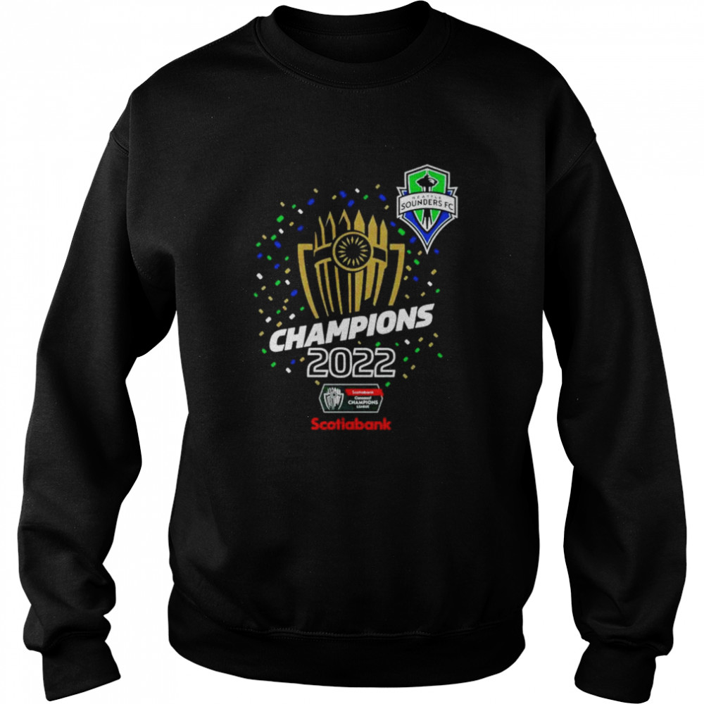 Seattle Sounders FC 2022 CONCACAF Champions League Champions shirt Unisex Sweatshirt