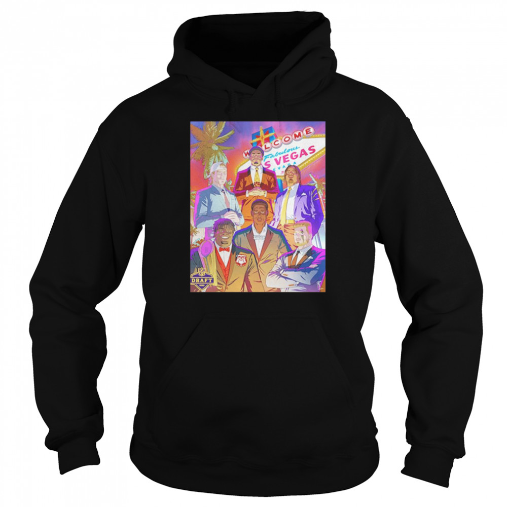 The Stars Are Ready To Shine Las Vegas NFL Draft T- Unisex Hoodie