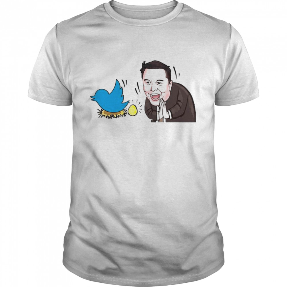 Twitter Spacex Funny Elon Musk Classic Men's T-shirt