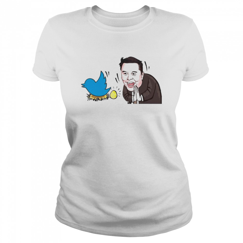 Twitter Spacex Funny Elon Musk Classic Women's T-shirt