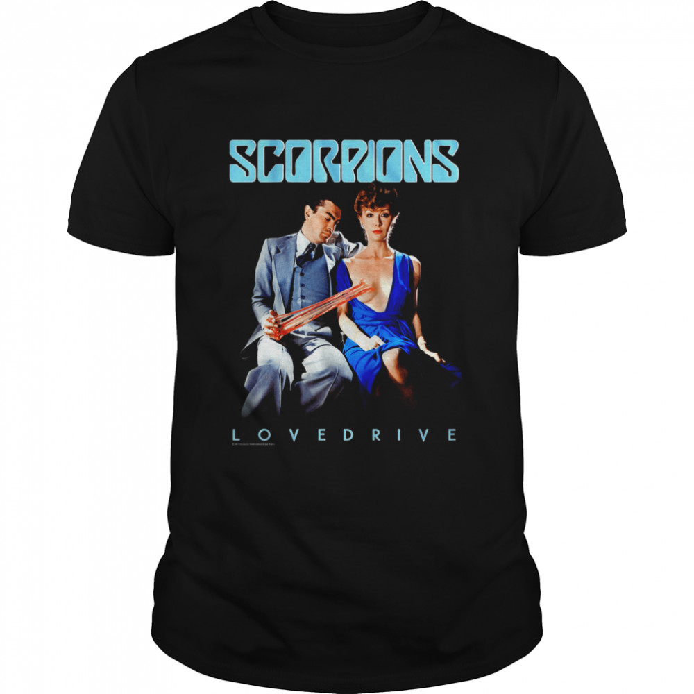 Scorpions Kids T-Shirt Repeat Logo Black Heather Tee 