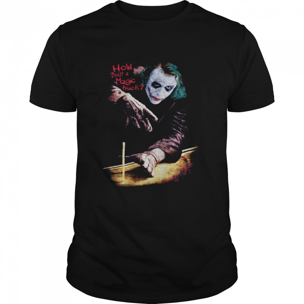 RARE Vintage Dark Knight Joker T-shirt - T Shirt Classic