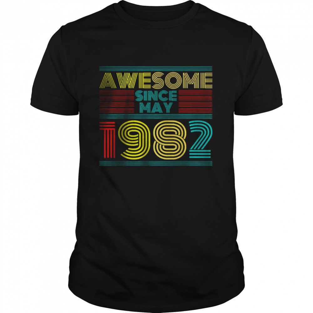 Awesome Since May 1982 T- Classic Men's T-shirt
