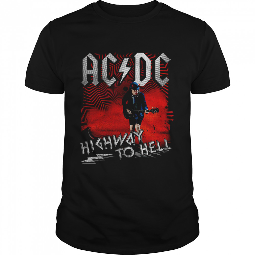 Angus Young Highway To Hell ACDC shirt Classic Men's T-shirt