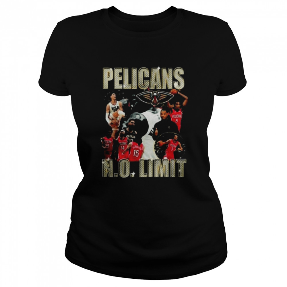 no limit pelicans shirt