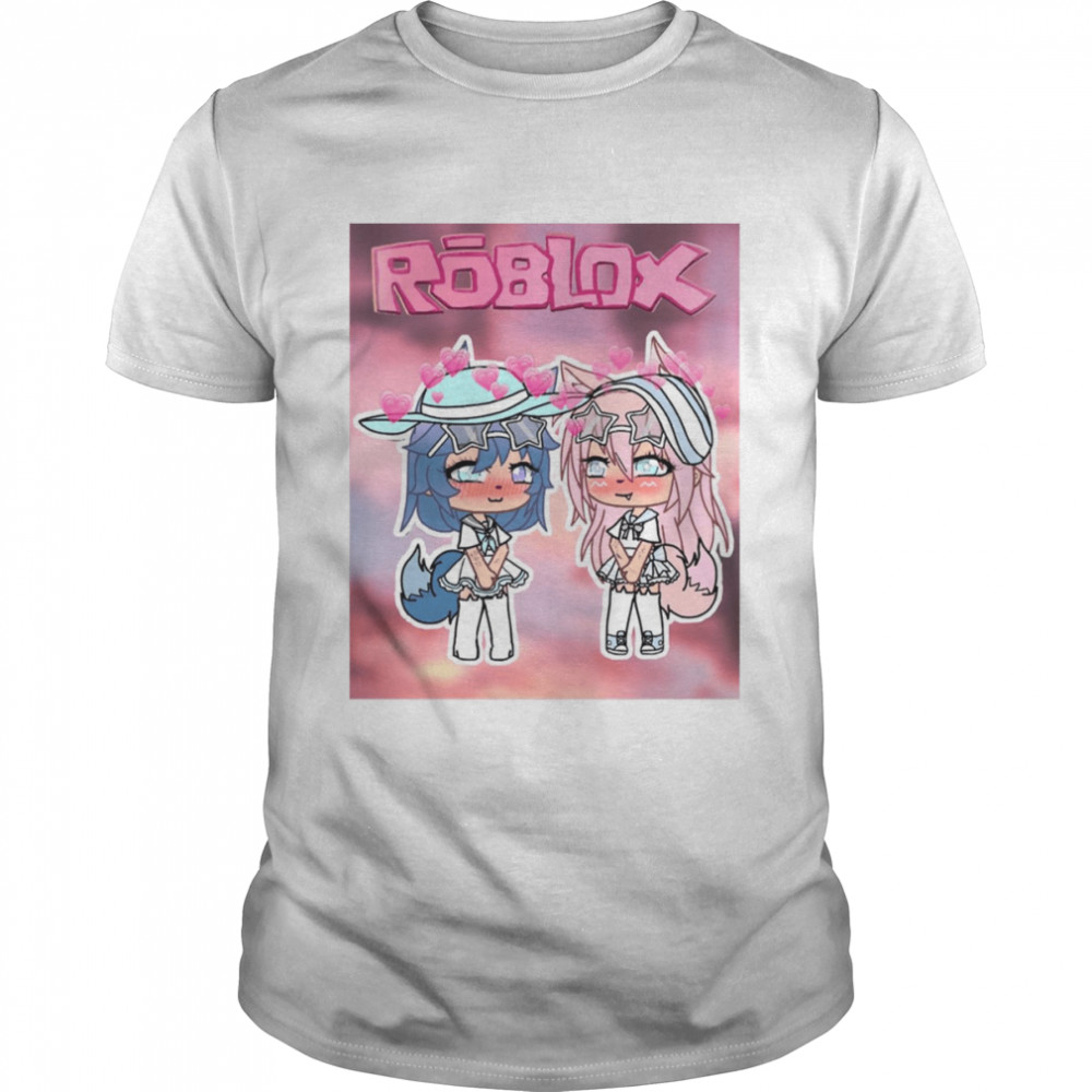 Aesthetic Roblox Girl Pink shirt - T Shirt Classic