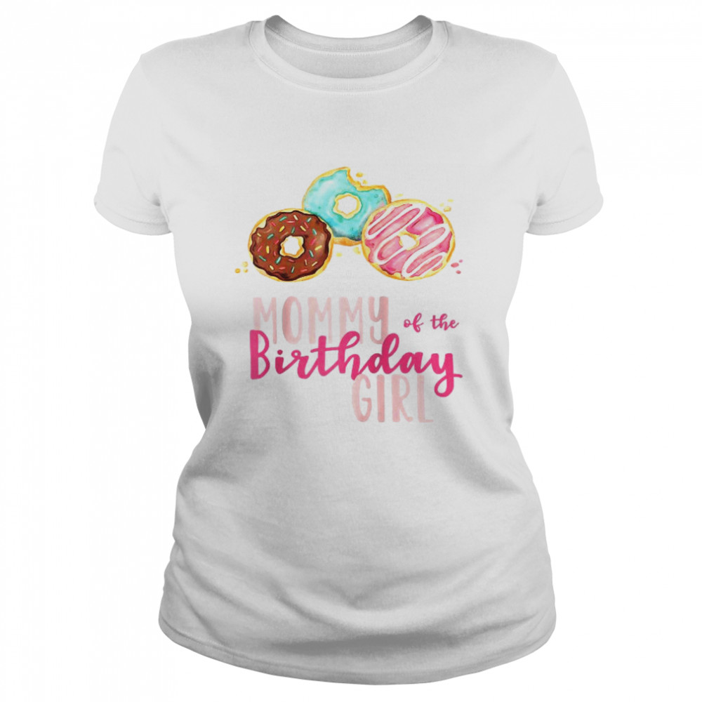 Geburtstagsparty mit Aufschrift Mommy of the Birthday Raglan Classic Women's T-shirt