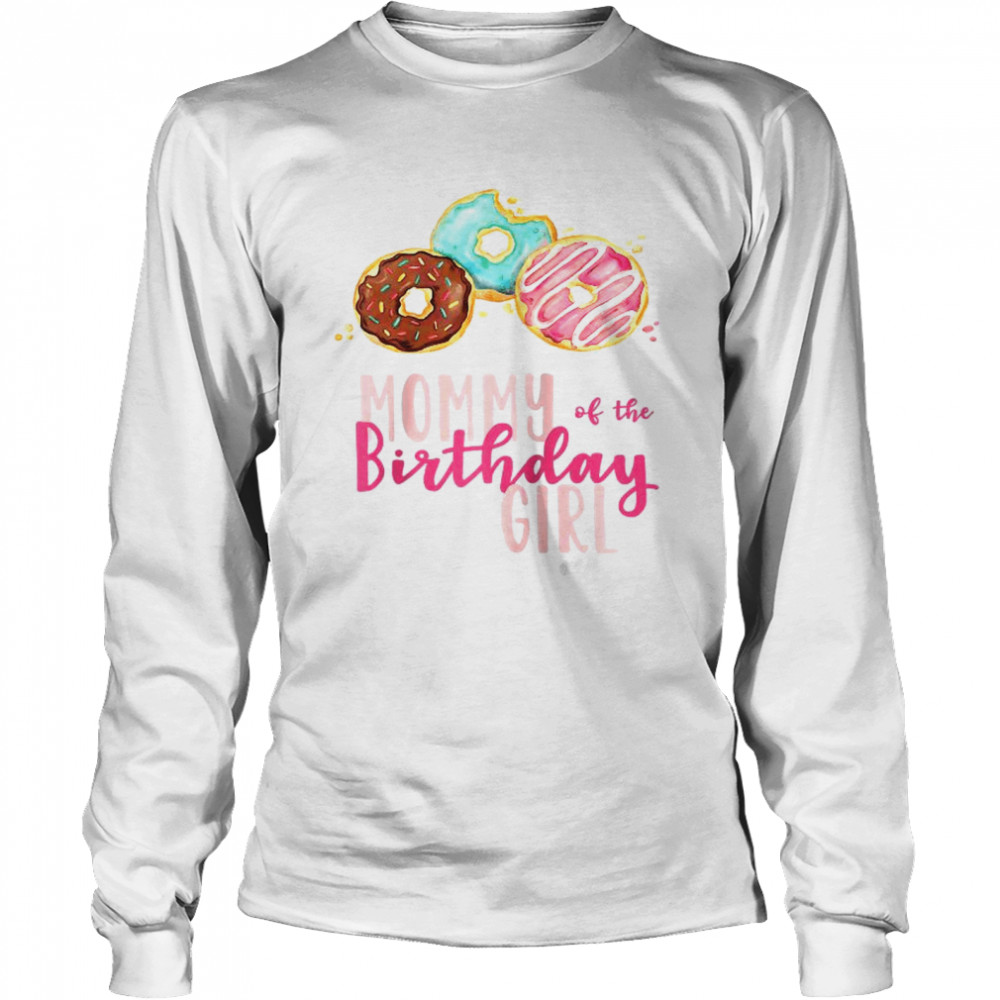 Geburtstagsparty mit Aufschrift Mommy of the Birthday Raglan Long Sleeved T-shirt