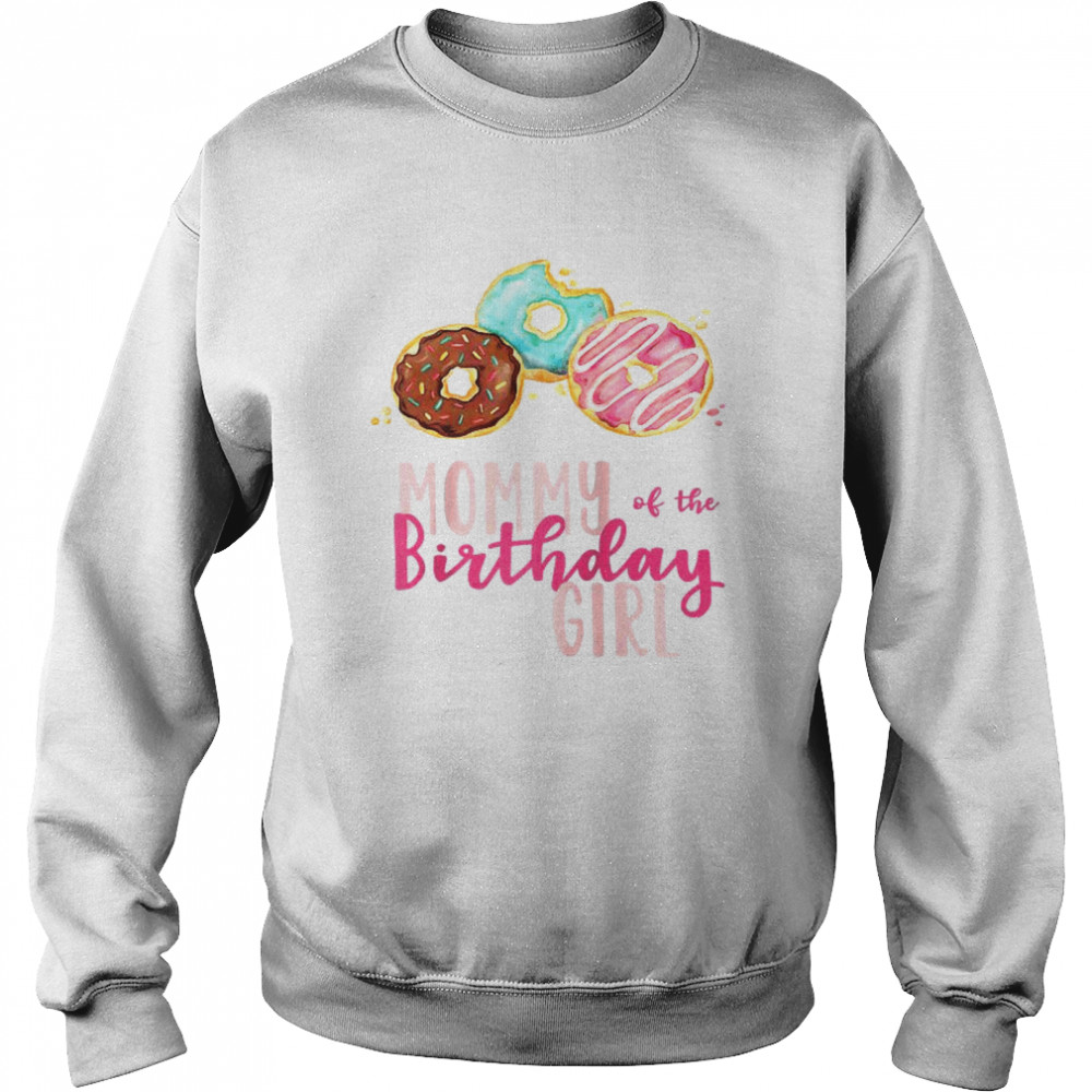 Geburtstagsparty mit Aufschrift Mommy of the Birthday Raglan Unisex Sweatshirt