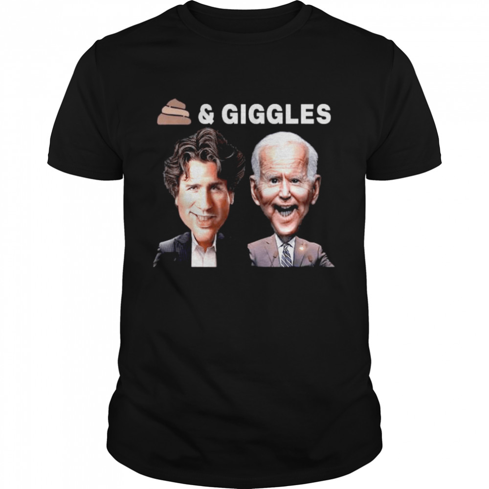 Anti biden trudeau shits ‘n giggles political shirt Classic Men's T-shirt
