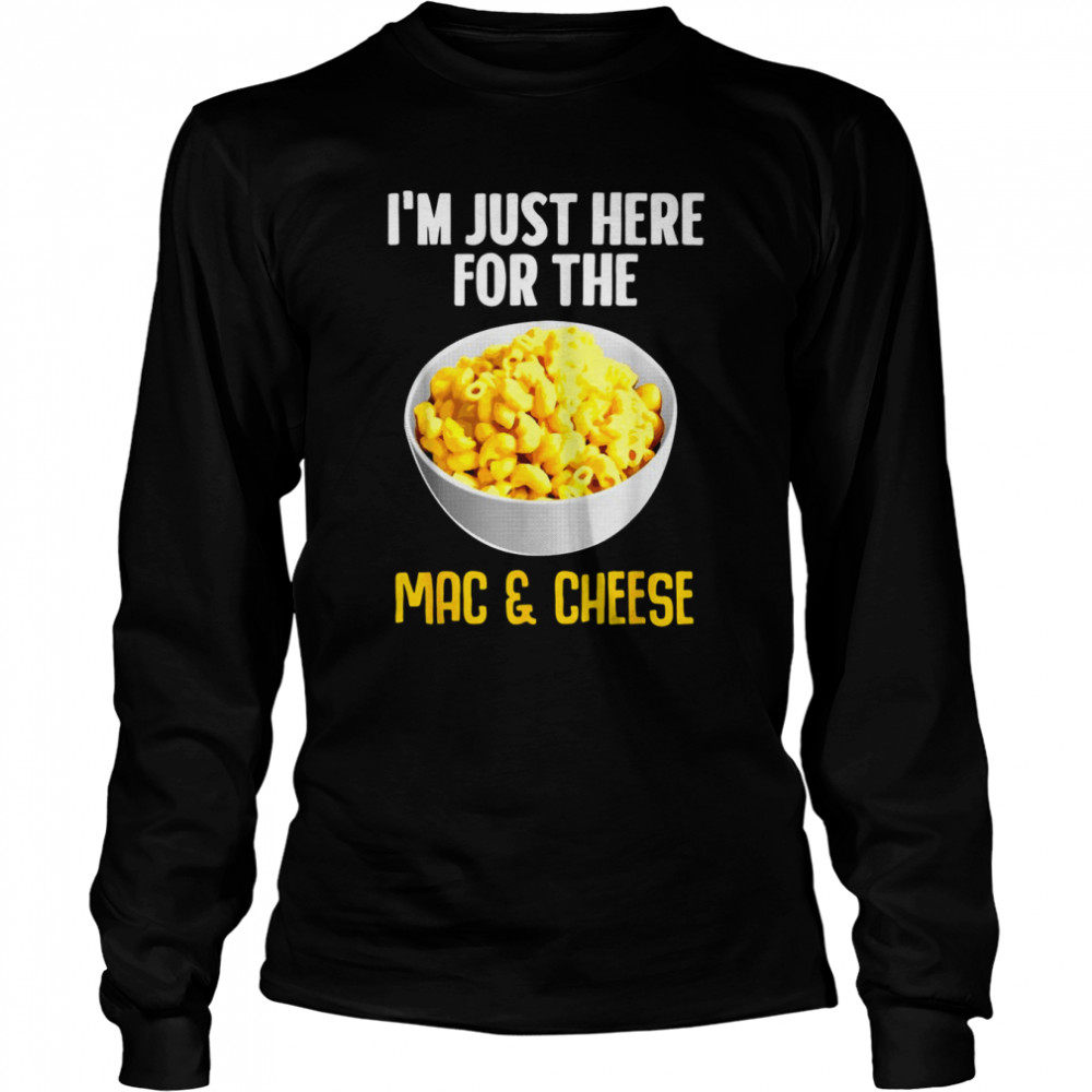 Cool Mac And Cheese Maraconi Cheeses Long Sleeved T-shirt