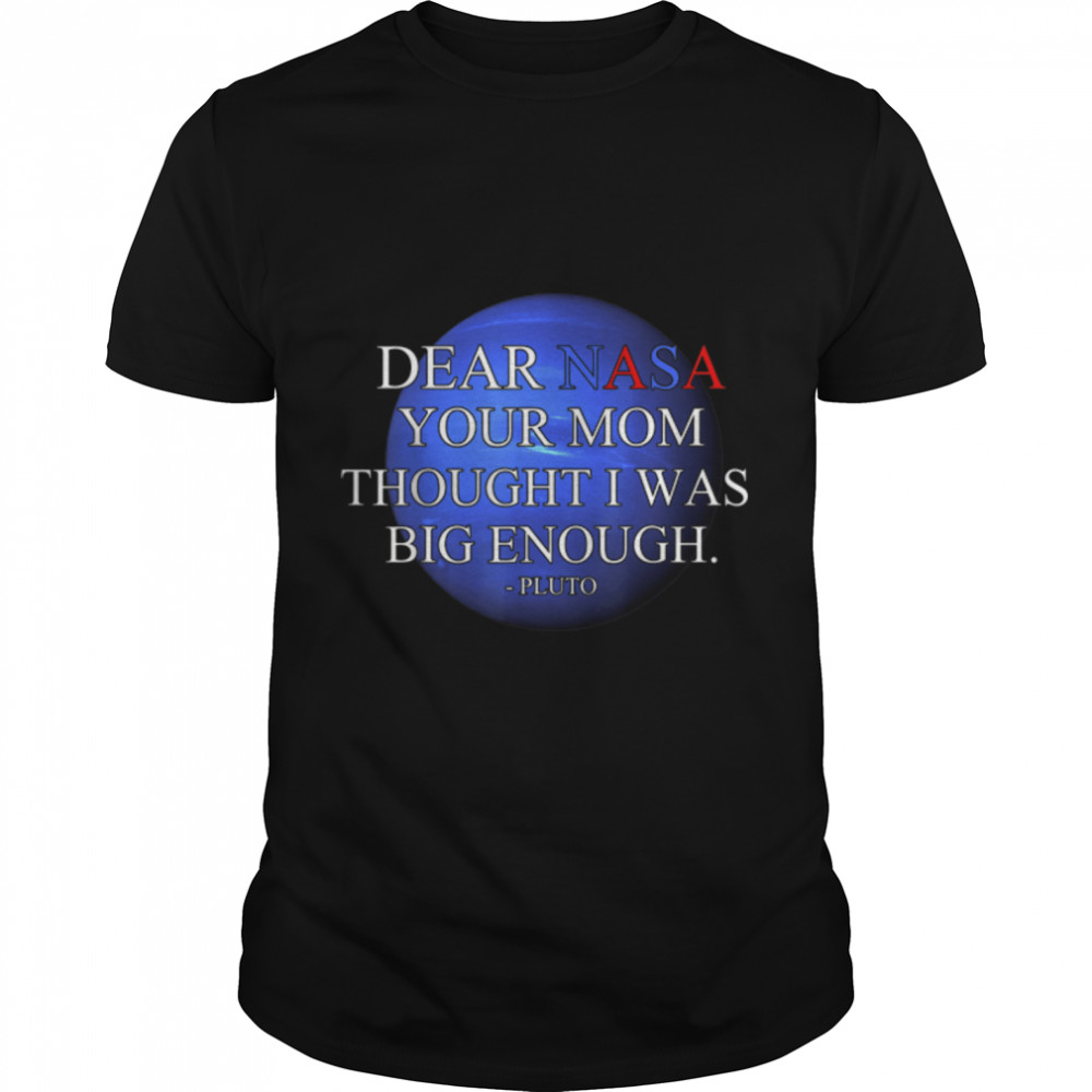 dear nasa pluto your mom