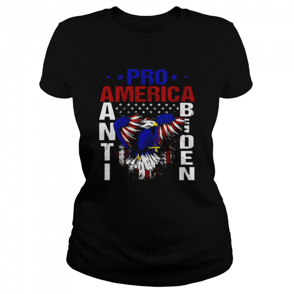 Impeach 46 shirt political Pro america Anti biden Classic Women's T-shirt