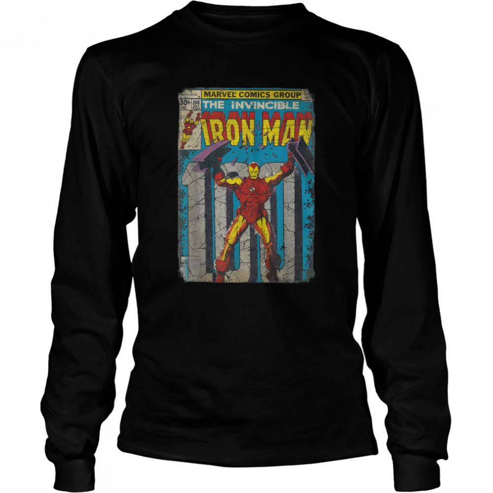 Iron Man Classic Retro Comic Vintage Cover Graphic T-Shirt T-Shirt 