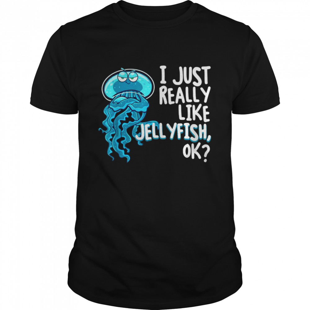 Jellyfish Design Jellyfishs Classic Men's T-shirt