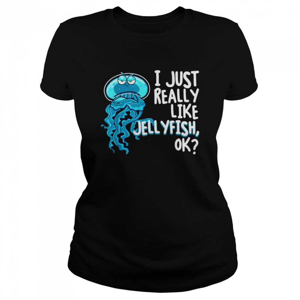 Jellyfish Design Jellyfishs Classic Women's T-shirt