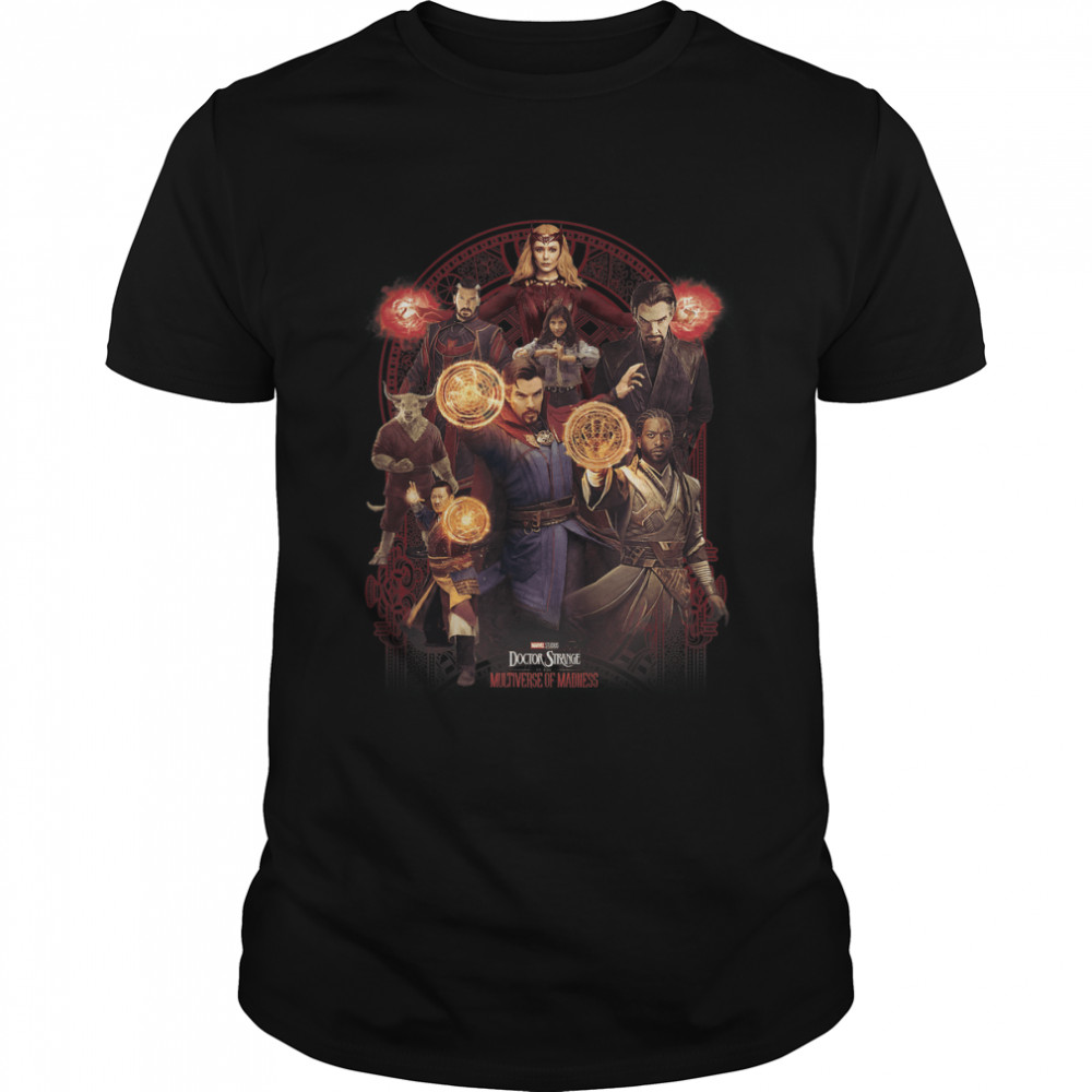 Marvel Doctor Strange In The Multiverse Of Madness Group T- Classic Men's T-shirt