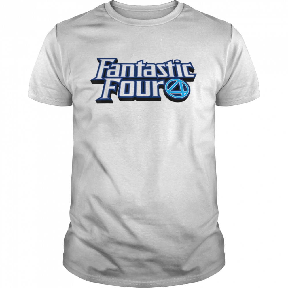 Marvel Fantastic Four 4 Logo T- T- Classic Men's T-shirt
