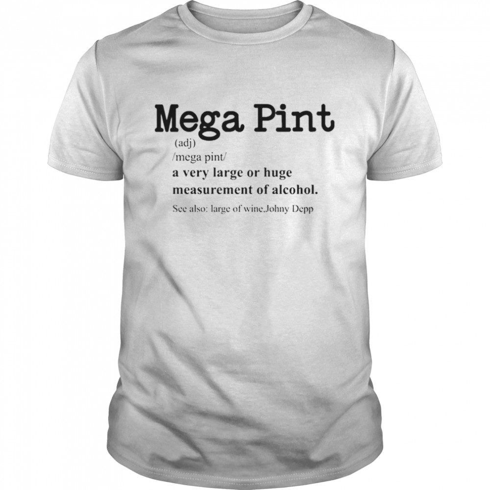 Mega Pint Definition T- Classic Men's T-shirt