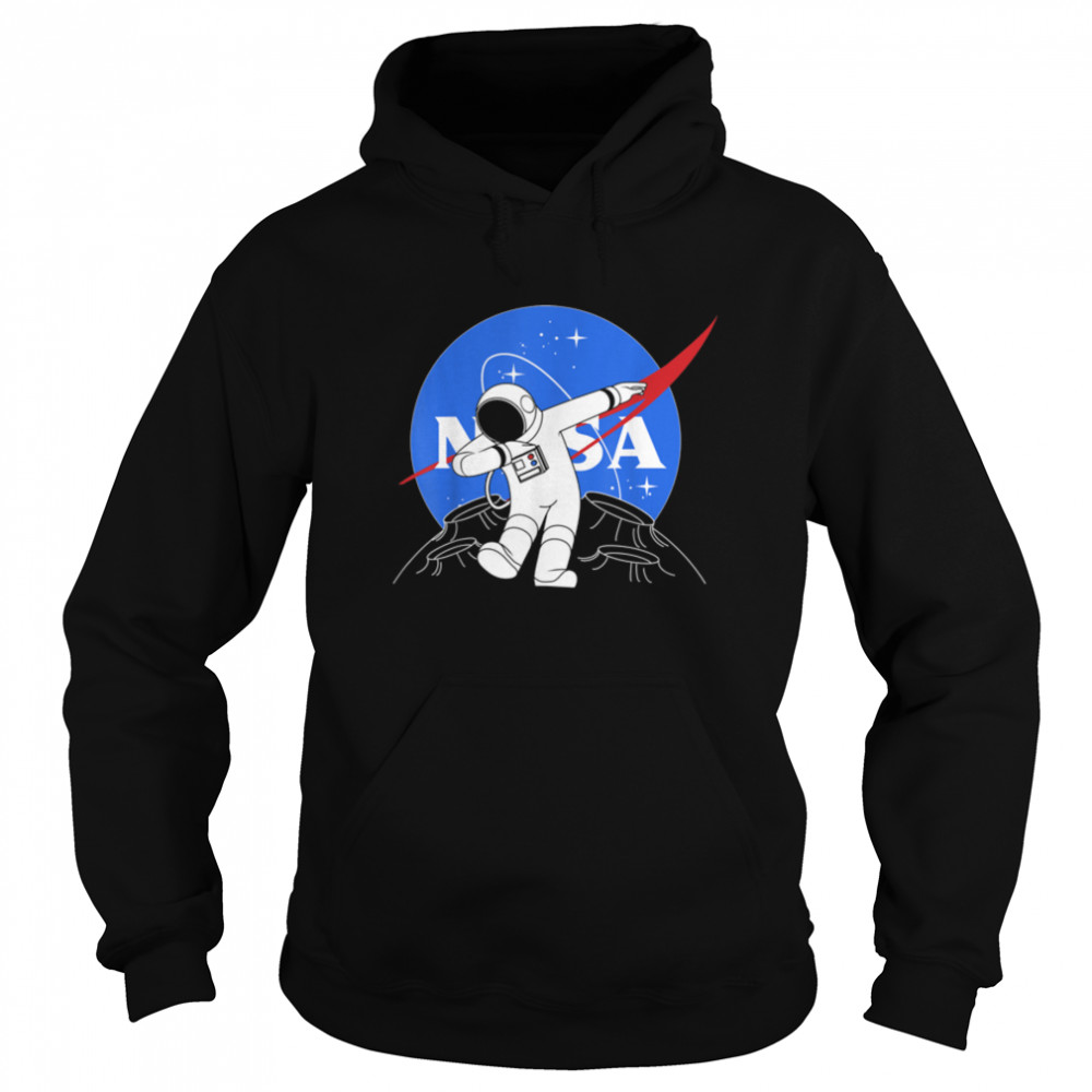 NASA Astronaut Dab On The Moon T- B07G3K7R9V Unisex Hoodie